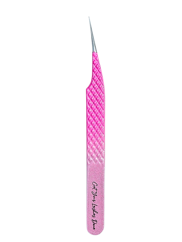Angled Precision Tweezer