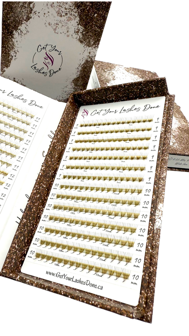 4D Brown Pro-Made Fans 0.07mm